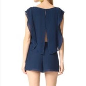 Club Monaco pleated, romper sz. 4